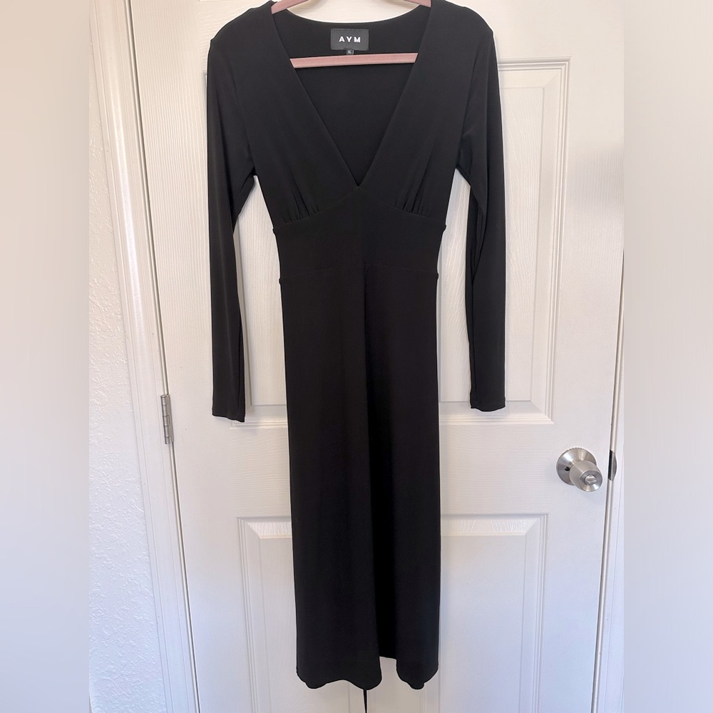 (AYM) Taylor Tea Dress in Black, size XL